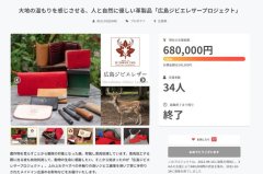 初挑戦クラウドファンディング無事終了いたしました。ありがとうございます。