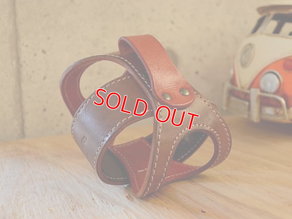 画像2: 本革けん玉ホルダー (2)