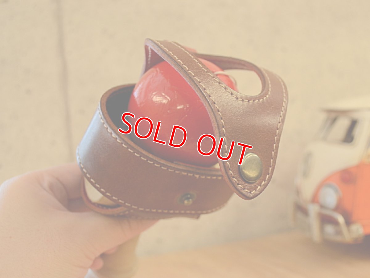 画像5: 本革けん玉ホルダー (5)