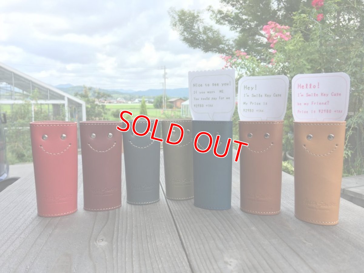 画像3: ★スマイルキーケース★姫路レザー牛革4連キーケース9色展開＜革工房BELL'S＞ (3)