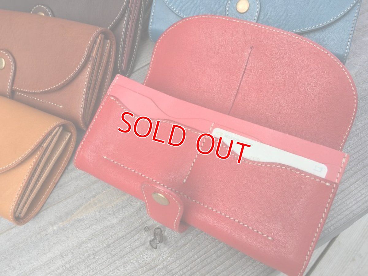 画像7: 職人手作りギャルソンタイプ長財布！ストレスなく使える大容量のお財布！女性に人気のお財布です (7)