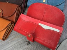 画像7: 職人手作りギャルソンタイプ長財布！ストレスなく使える大容量のお財布！女性に人気のお財布です (7)