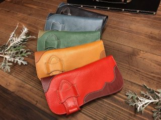 ブラックレザー 三つ折り財布 黒 レザー 三つ折り財布