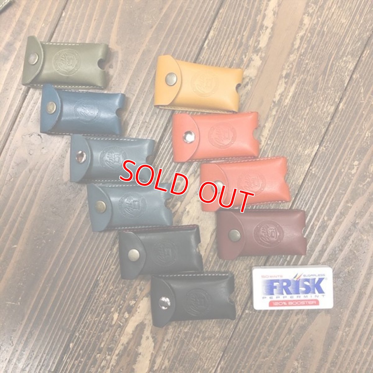 画像1: ★フリスク FRISK★  本革フリスクケース　テレビ新広島ひろしま満点ママ!!で紹介！ (1)