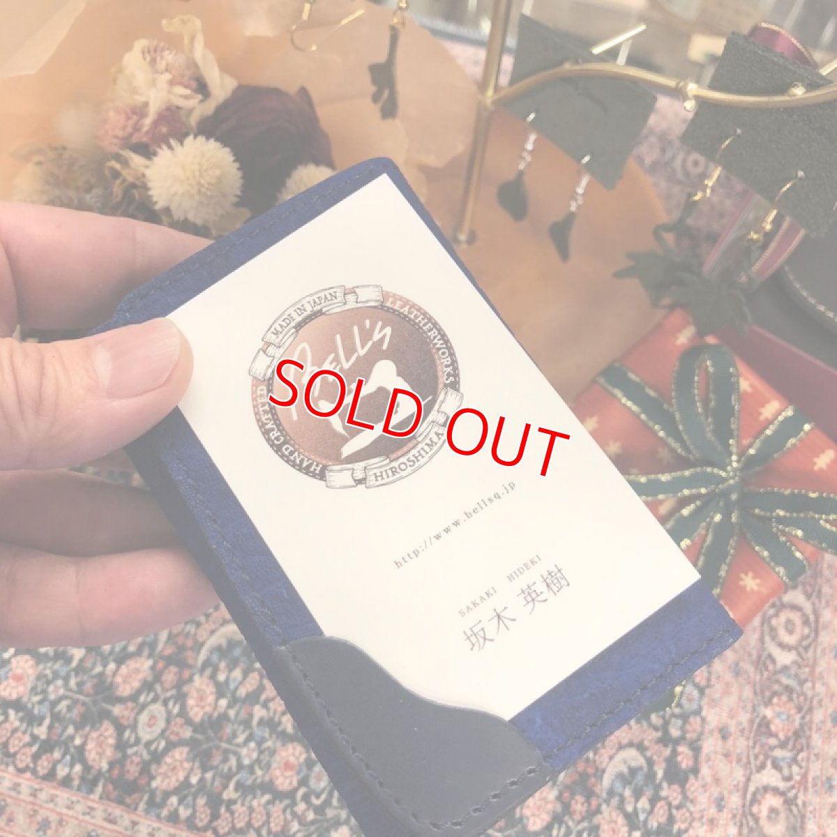 画像2: 【新色限定販売】営業力を上げたい人に！象革名刺入れ&カードケース★いただいた名刺を落とさない (2)