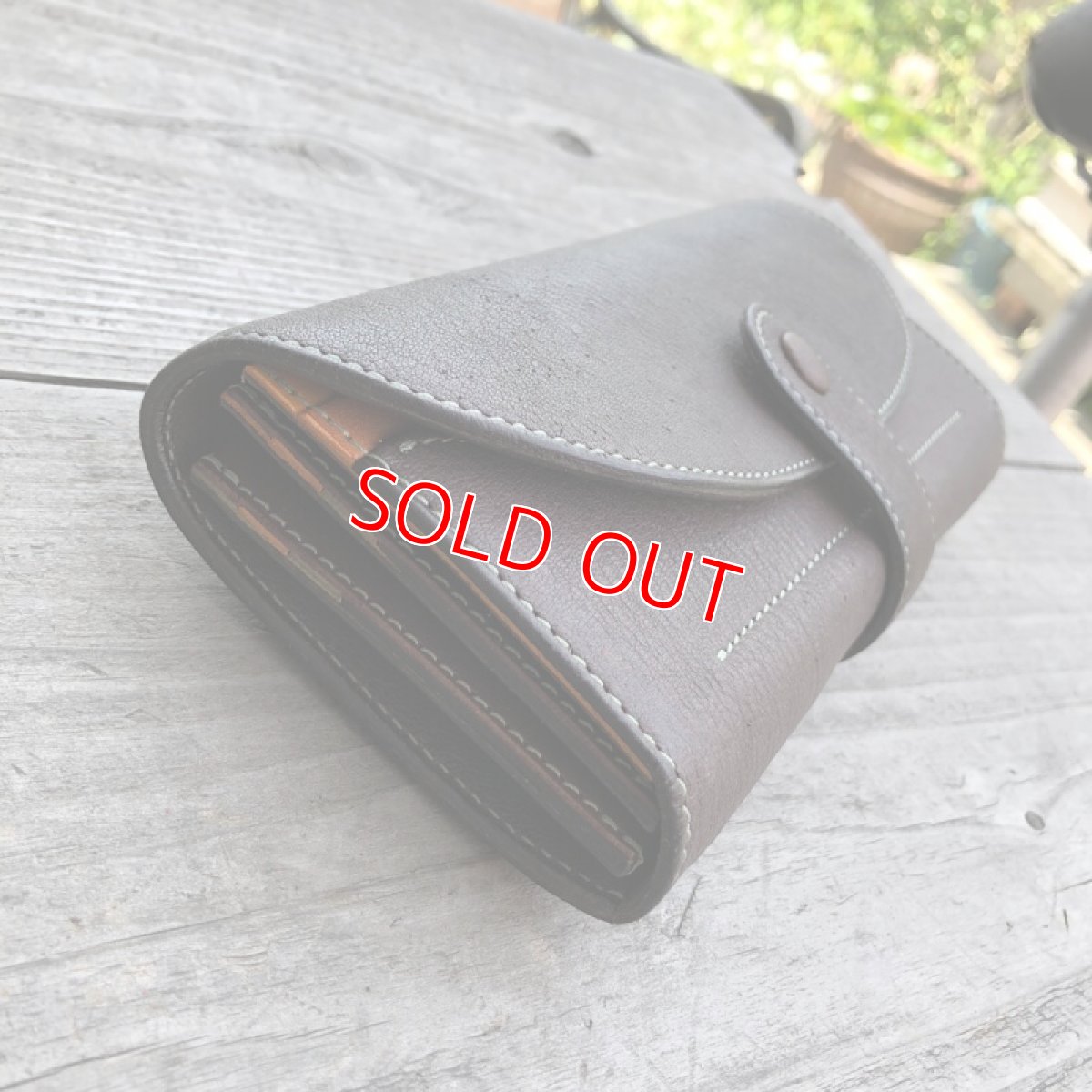 画像6: 【広島ジビエレザー】持つ人を幸せにする柔らかい鹿革財布★ギャルソンタイプ長財布！ (6)