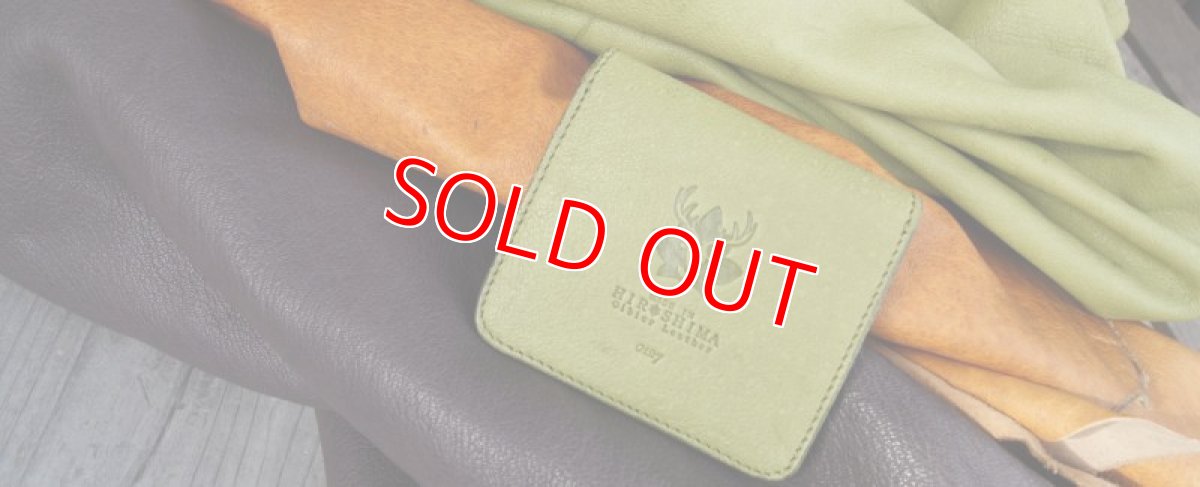 画像11: 【monoマガジン掲載商品】これ一つでお札、小銭、カードがすべて入る【オールジビエ革】ミニマム財布 (11)