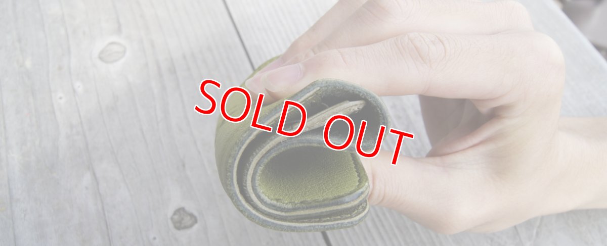 画像12: 【monoマガジン掲載商品】これ一つでお札、小銭、カードがすべて入る【オールジビエ革】ミニマム財布 (12)