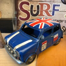 画像1: 【ブリキ自動車模型】イギリス国旗★ミニカー★クラシックミニカー (1)