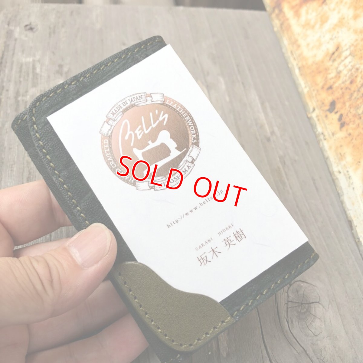 画像3: 【新色限定販売】営業力を上げたい人に！象革名刺入れ&カードケース★いただいた名刺を落とさない (3)