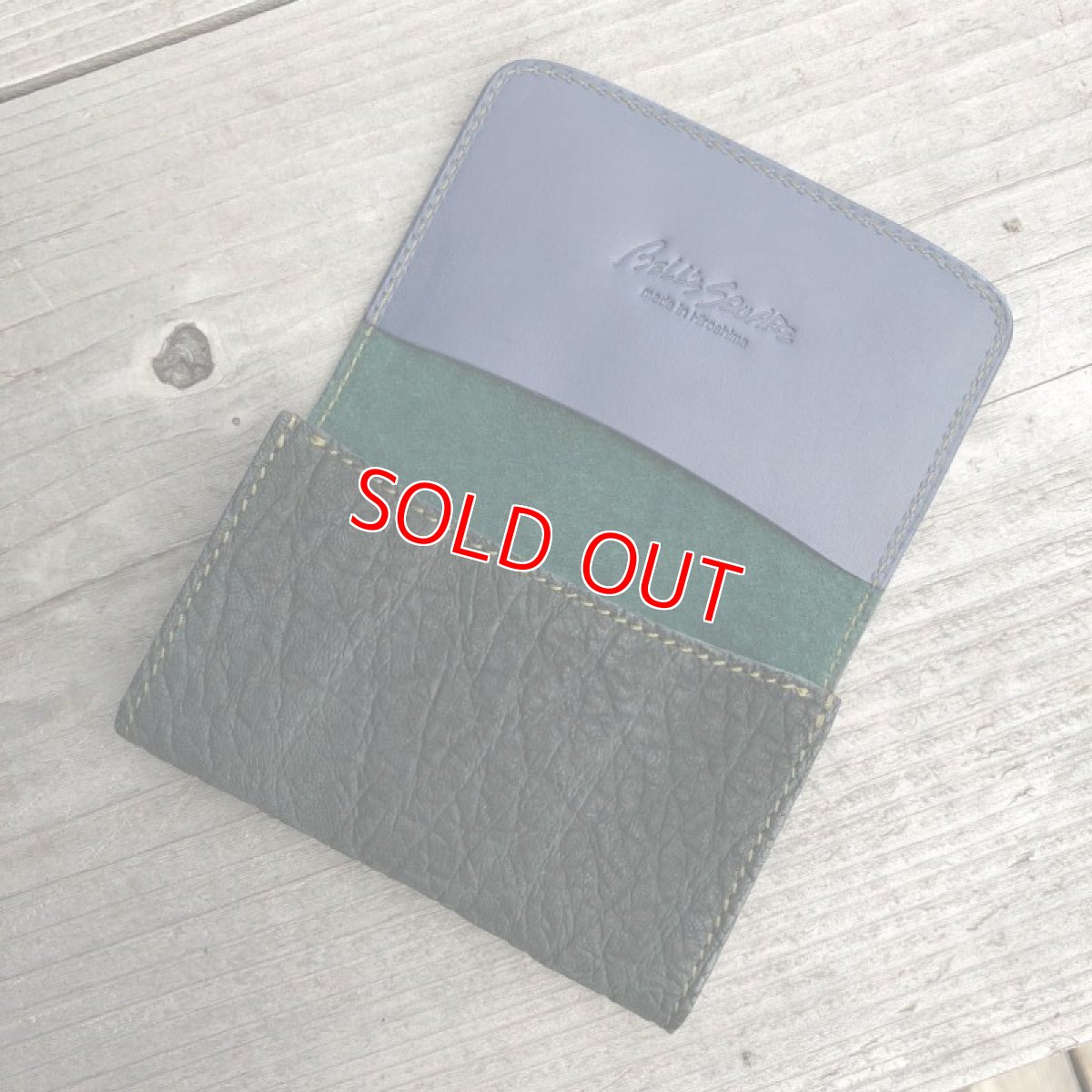 画像2: 【新色限定販売】営業力を上げたい人に！象革名刺入れ&カードケース★いただいた名刺を落とさない (2)