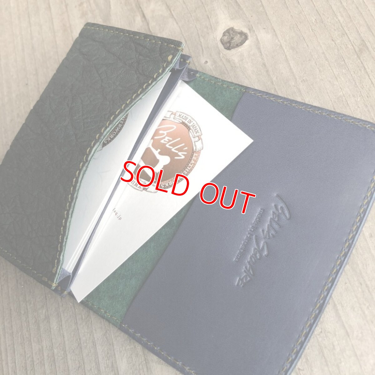 画像3: 【新色限定販売】営業力を上げたい人に！象革名刺入れ&カードケース★いただいた名刺を落とさない (3)