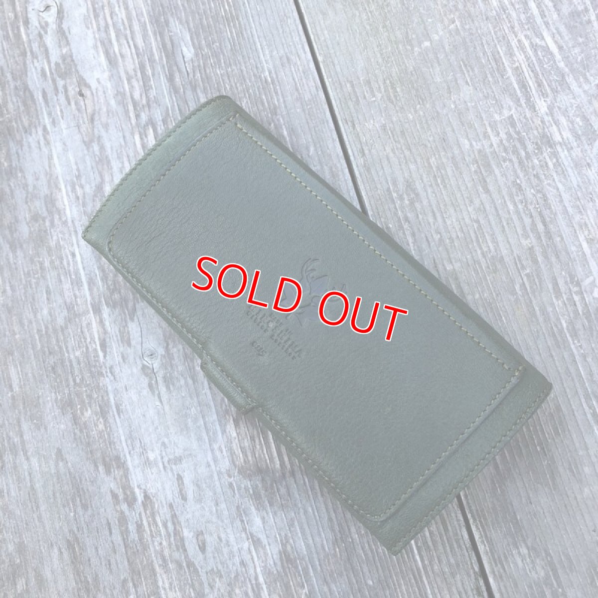 画像6: 【広島ジビエレザー】手に取ると幸せになる鹿革★ギャルソンタイプ長財布！小銭が取り出しやすい！ (6)