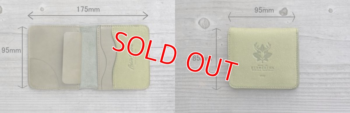 画像13: 【monoマガジン掲載商品】これ一つでお札、小銭、カードがすべて入る【オールジビエ革】ミニマム財布 (13)