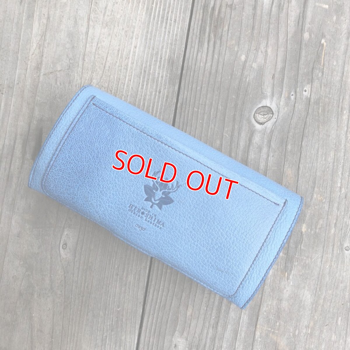 画像7: 【広島ジビエレザー】感動の手触り♪ふわふわ柔らかい鹿革財布★ギャルソンタイプ長財布！ (7)