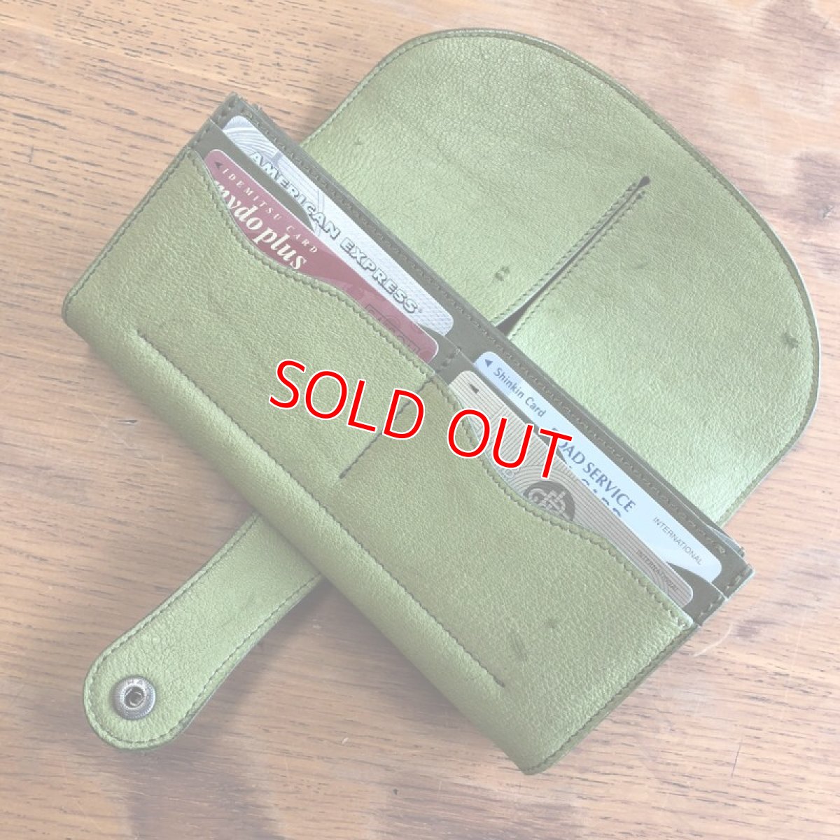 画像8: 【広島ジビエレザー】自然界からの贈り物♪柔らかい鹿革財布★ギャルソンタイプ長財布！ (8)