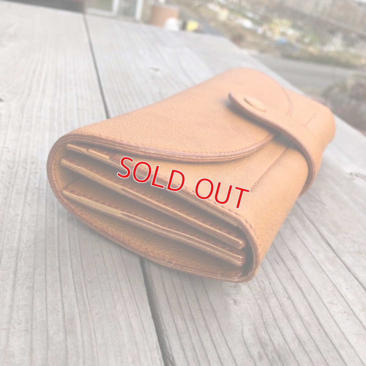 画像6: 【広島ジビエレザー】自然界からの贈り物♪柔らかい鹿革財布★ギャルソンタイプ長財布！ (6)