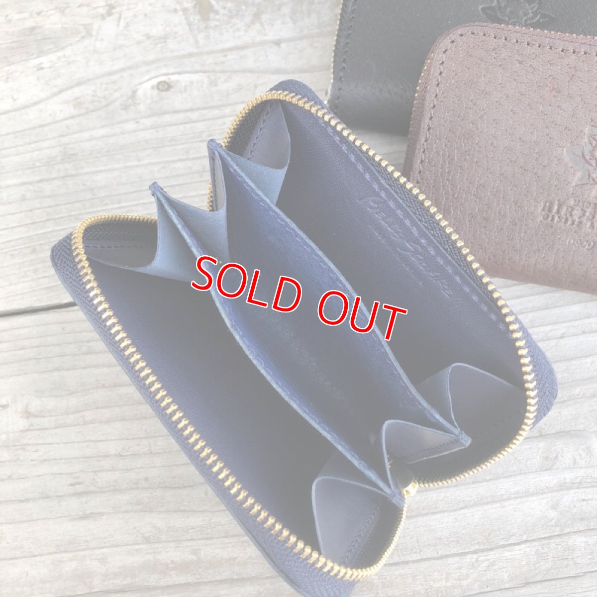 画像7: 【広島ジビエレザー】職人が作るオーダーメイドのお財布☆猪突猛進！猪革＆牛革ラウンドファスナーミニウォレット　カラーオーダー受付中 (7)