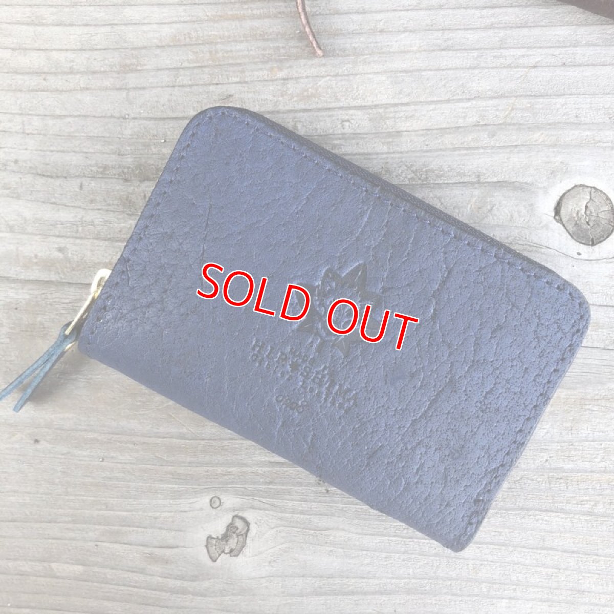 画像3: 【広島ジビエレザー】職人が作るオーダーメイドのお財布☆猪突猛進！猪革＆牛革ラウンドファスナーミニウォレット　カラーオーダー受付中 (3)