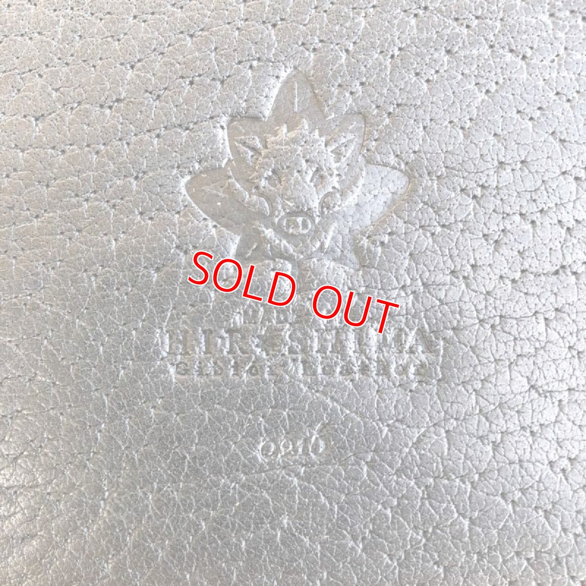 画像9: 【広島ジビエレザー】猪突猛進★猪革＆牛革ラウンド長財布　限定1点 (9)