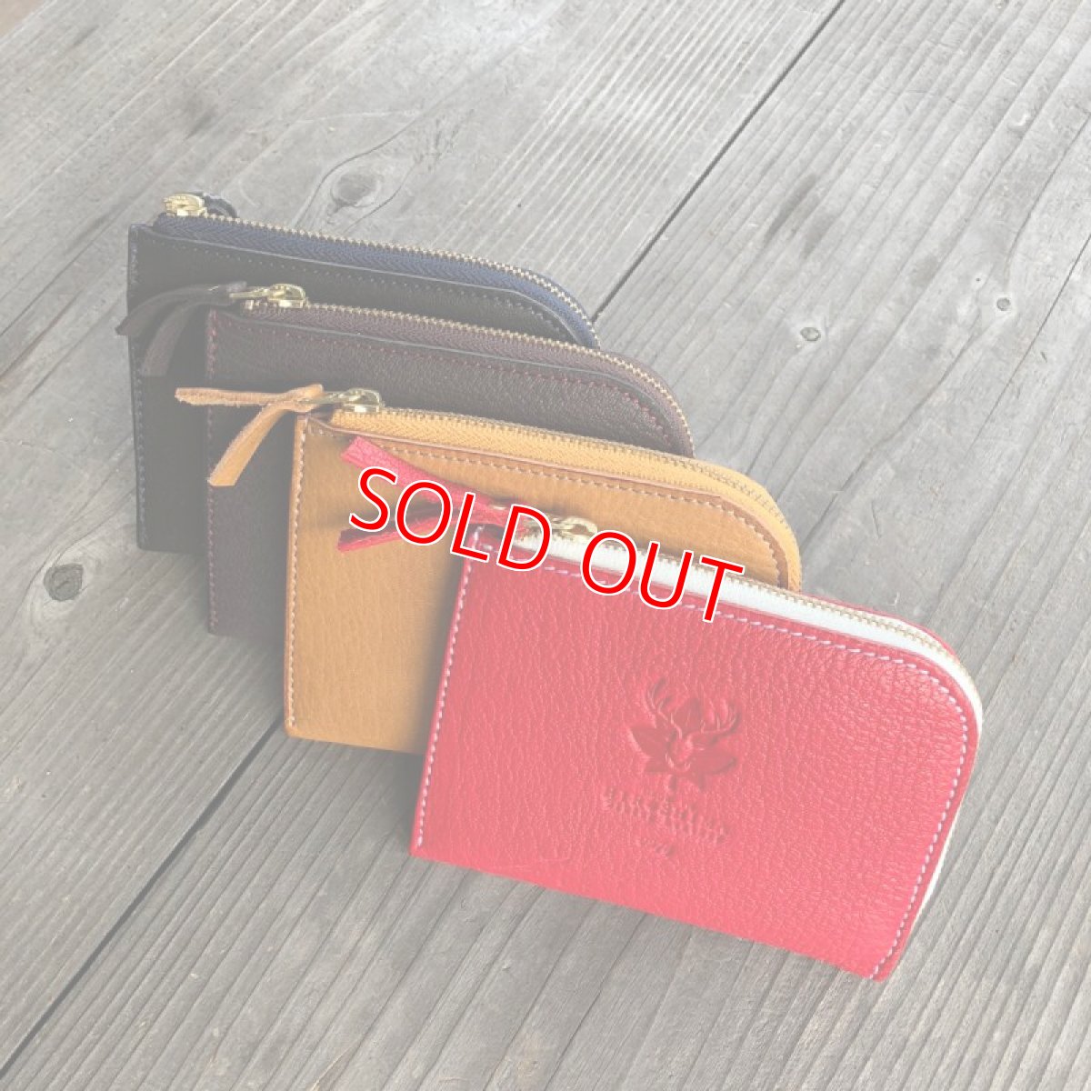 画像2: Ｌ型ファスナー財布【monoマガジン掲載商品】スリムでコンパクト！柔らかいからマチが無くても出し入れしやすい (2)