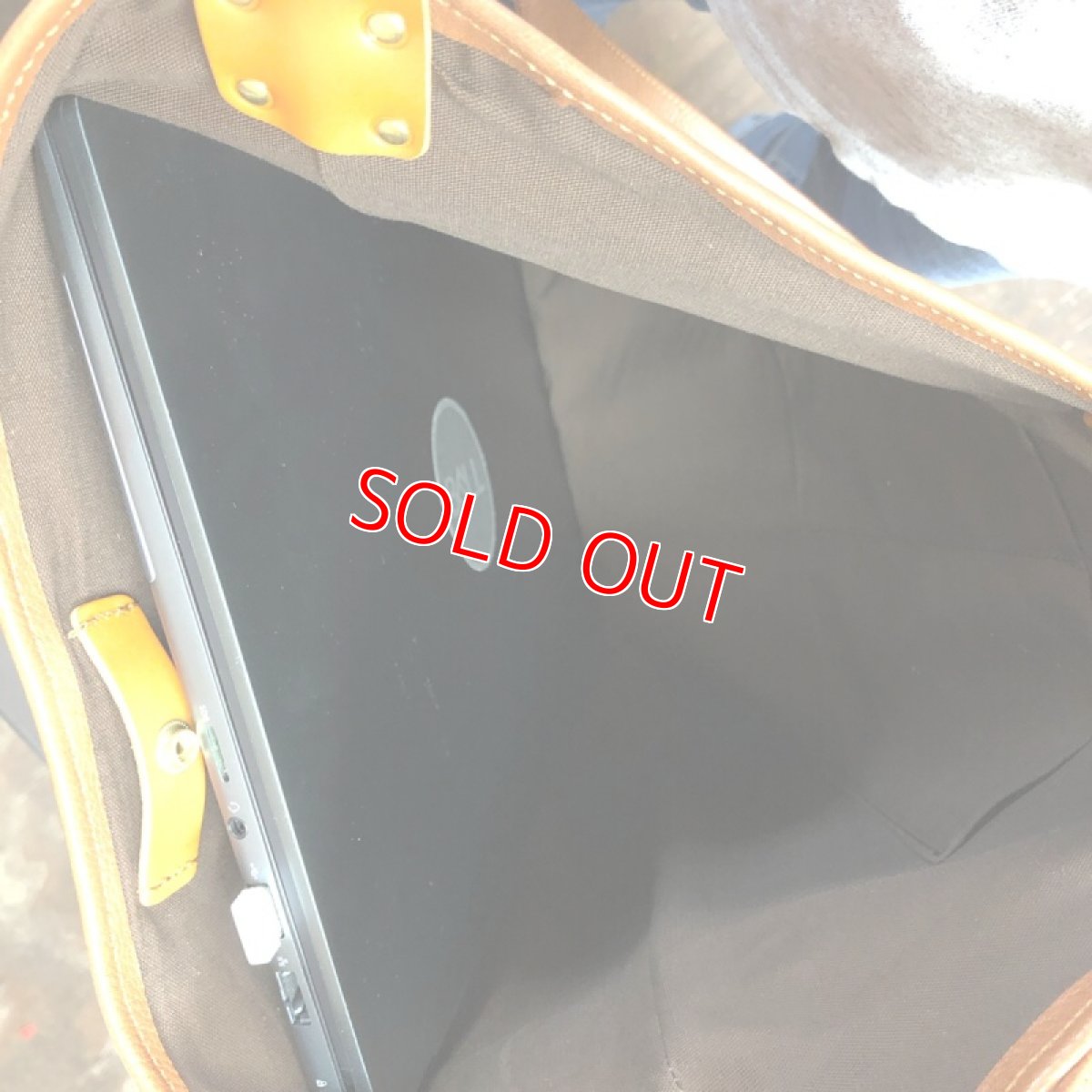 画像5: ビッグショルダートート！牛革シュリンク★大き目ショルダートートバッグ★A4ノートPCもすっぽり　 (5)