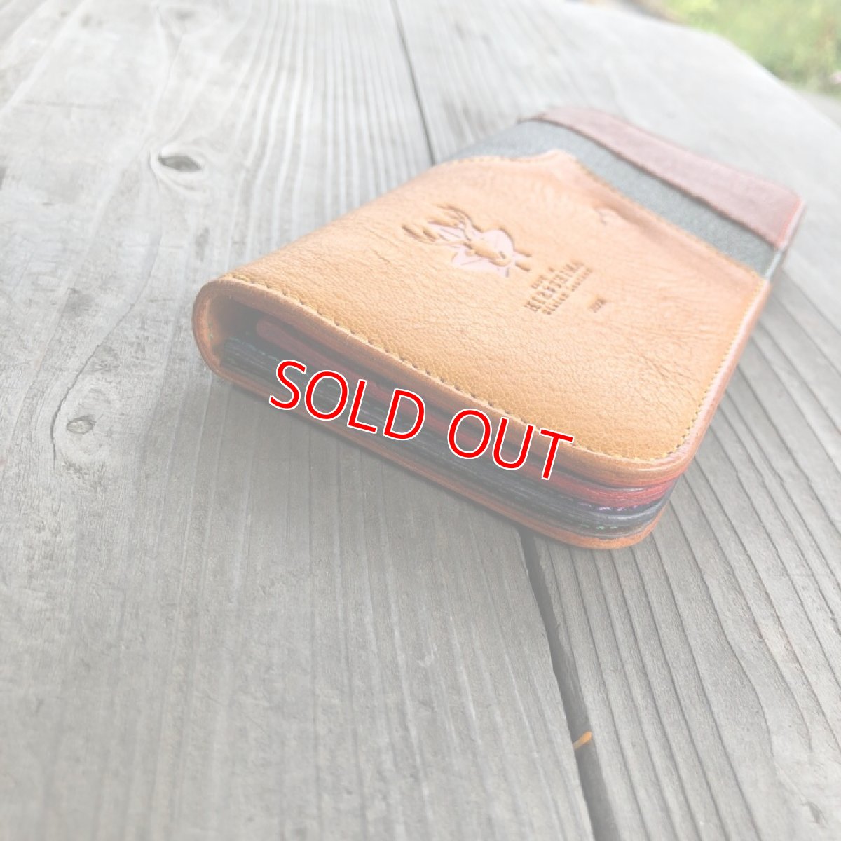 画像3: 【アウトレット】カラフルな長財布！贅沢にジビエレザーを使用　限定1点　カラフル (3)