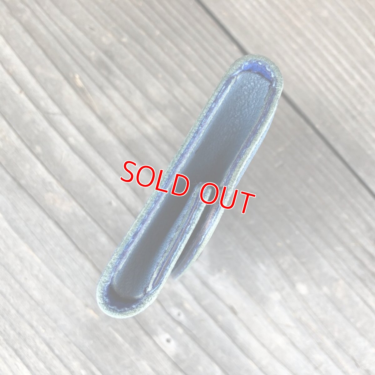 画像3: 【アウトレット】ふわふわ♪やわやわ?鹿革ボックスコインケース　スカイブルー (3)