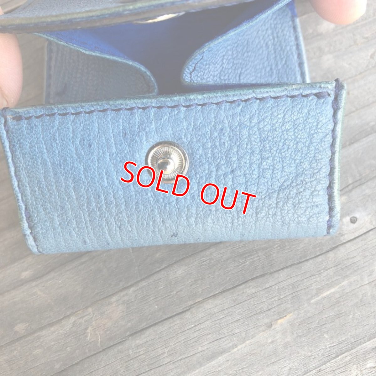 画像6: 【アウトレット】ふわふわ♪やわやわ?鹿革ボックスコインケース　スカイブルー (6)