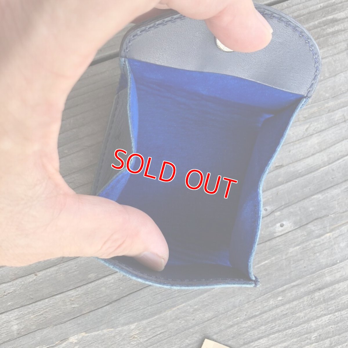 画像5: 【アウトレット】ふわふわ♪やわやわ?鹿革ボックスコインケース　スカイブルー (5)