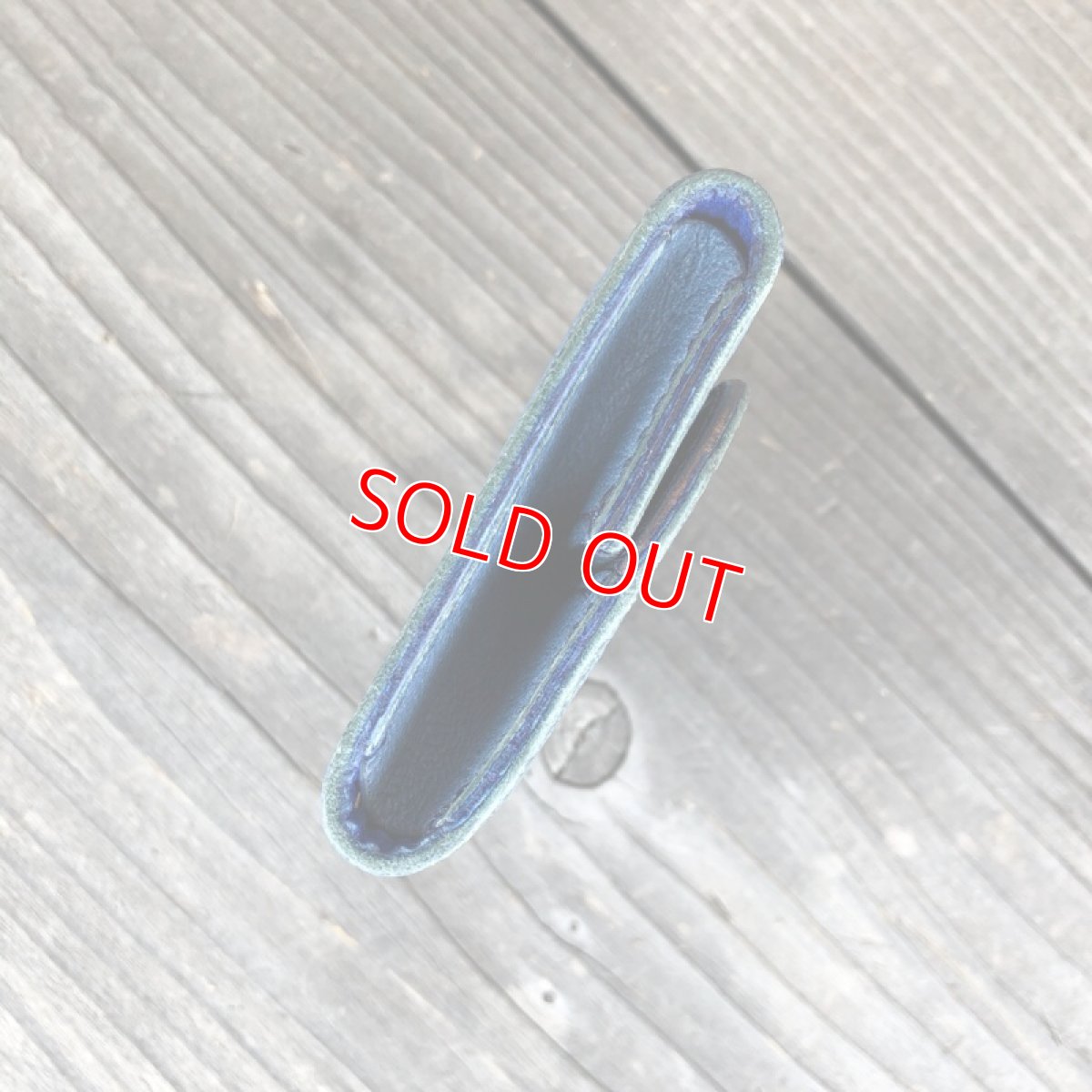 画像4: 【アウトレット】ふわふわ♪やわやわ?鹿革ボックスコインケース　スカイブルー (4)