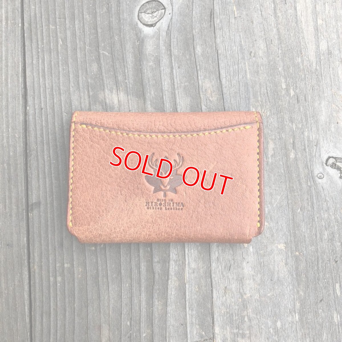 画像3: 【アウトレット】カードも！お札も！小銭も！鹿革コインケース　ブラウン (3)