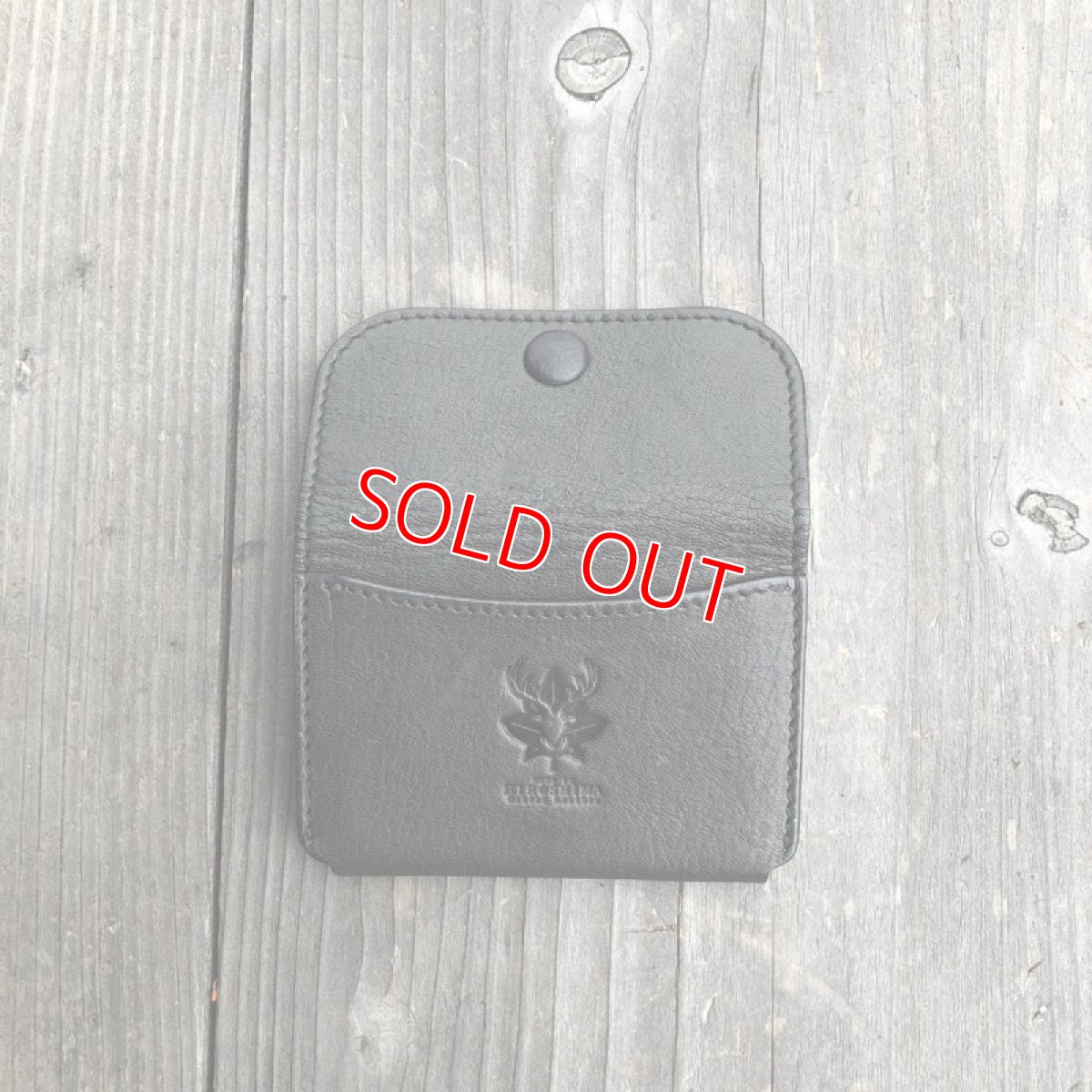 画像6: 【アウトレット】カードも！お札も！小銭も！鹿革コインケース　ブラック (6)