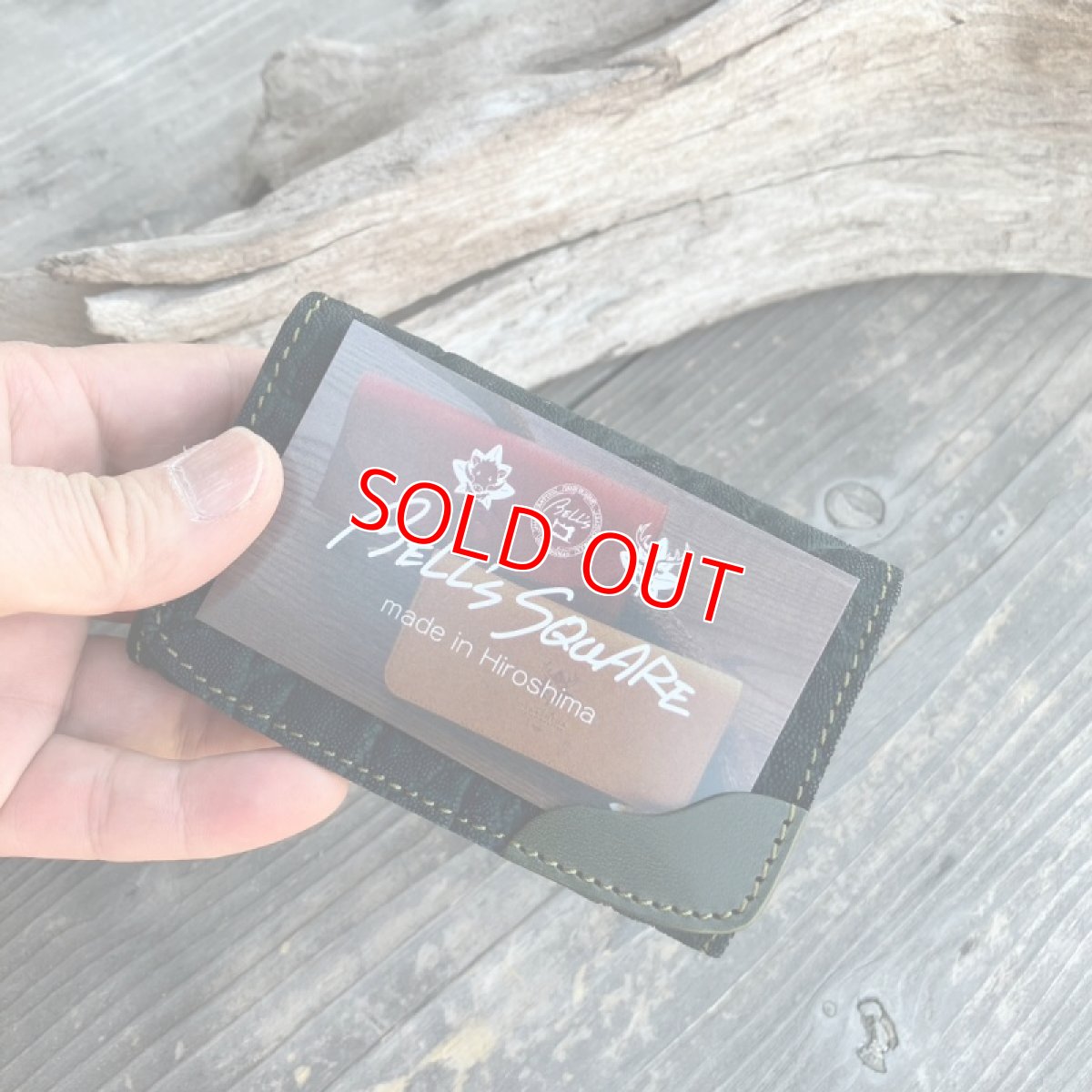 画像2: 【新色限定販売】どっしり構えた営業力！象革名刺入れ&カードケース★いただいた名刺を落とさない (2)