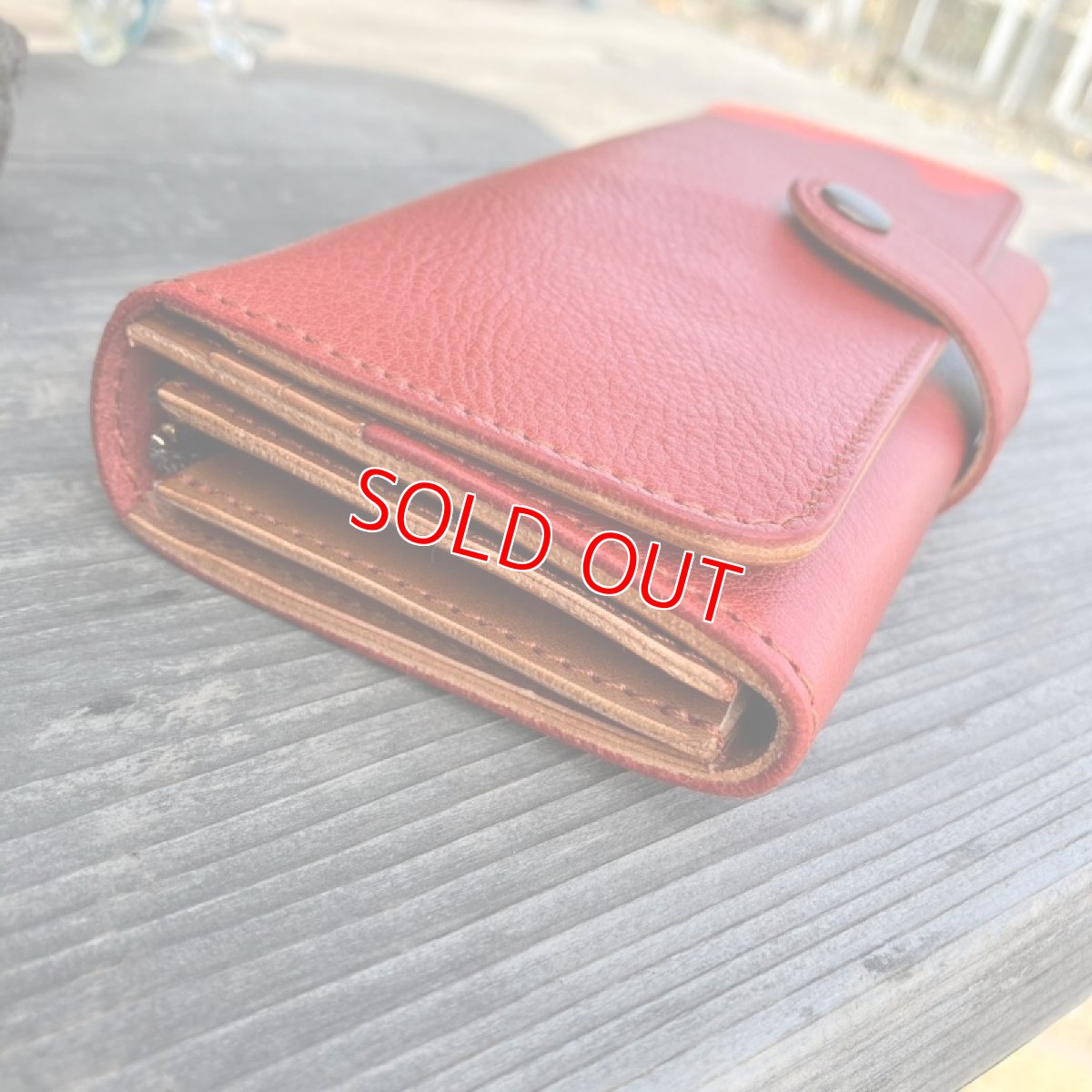 画像8: 【アウトレット】サンプル製作品　本革長財布　カード収納15ポケット (8)