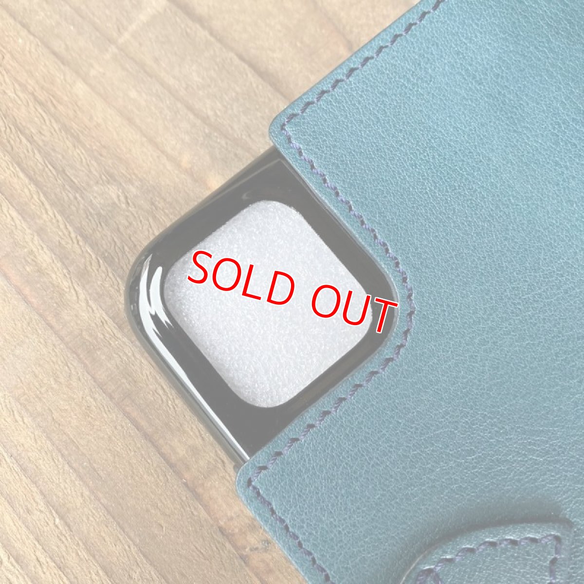 画像6: ☆オーダーページ★ジビエレザー鹿革★ブックタイプスマホケース (6)