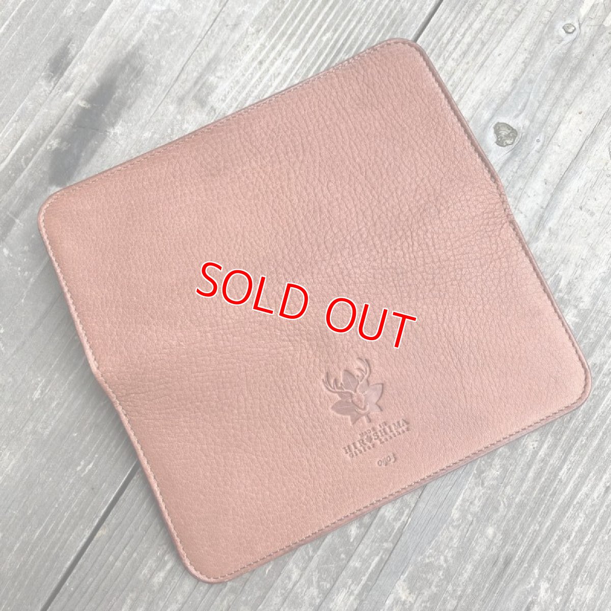 画像3: 鹿革＆牛革スタンダード長財布★気持ち良いさわり心地?　ブラウン　【広島ジビエレザー】 (3)