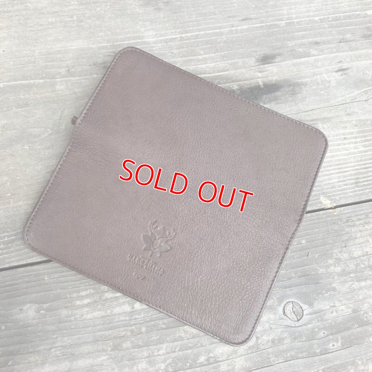 画像6: 鹿革＆牛革スタンダード長財布★気持ち良いさわり心地?　ダークブラウン　【広島ジビエレザー】 (6)