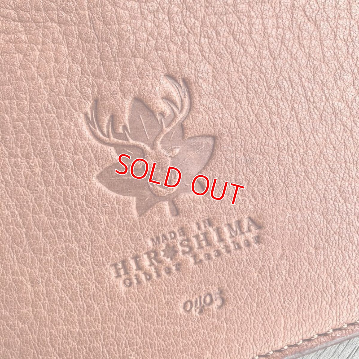 画像6: 鹿革＆牛革スタンダード長財布★気持ち良いさわり心地?　ブラウン　【広島ジビエレザー】 (6)