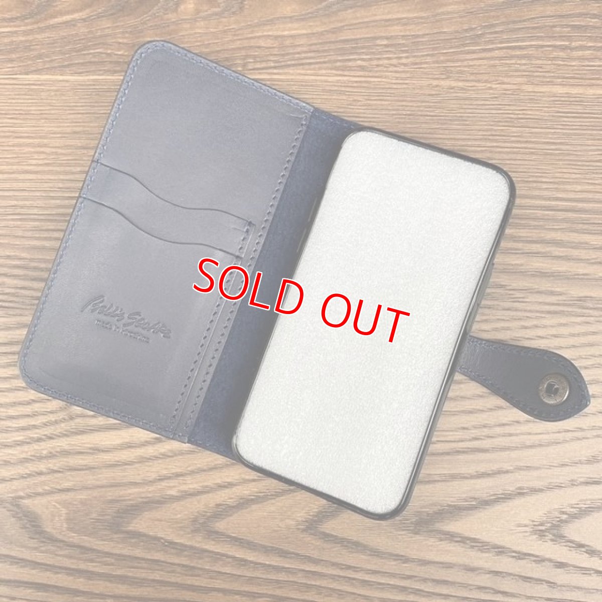 画像7: ☆オーダーページ★ジビエレザー鹿革★ブックタイプスマホケース (7)