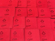 画像6: 【広島ジビエレザー×カープ】猪革二つ折りパスケース！カード、免許証、マイナンバーカードもすっきり収納　イニシャル刻印対応 (6)