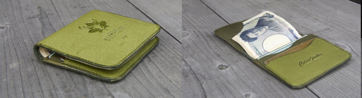 画像8: 【広島ジビエレザー】驚くほどスリム＆収納力抜群！小さいのに頼れる！職人仕立ての天然鹿革のミニマム財布 (8)