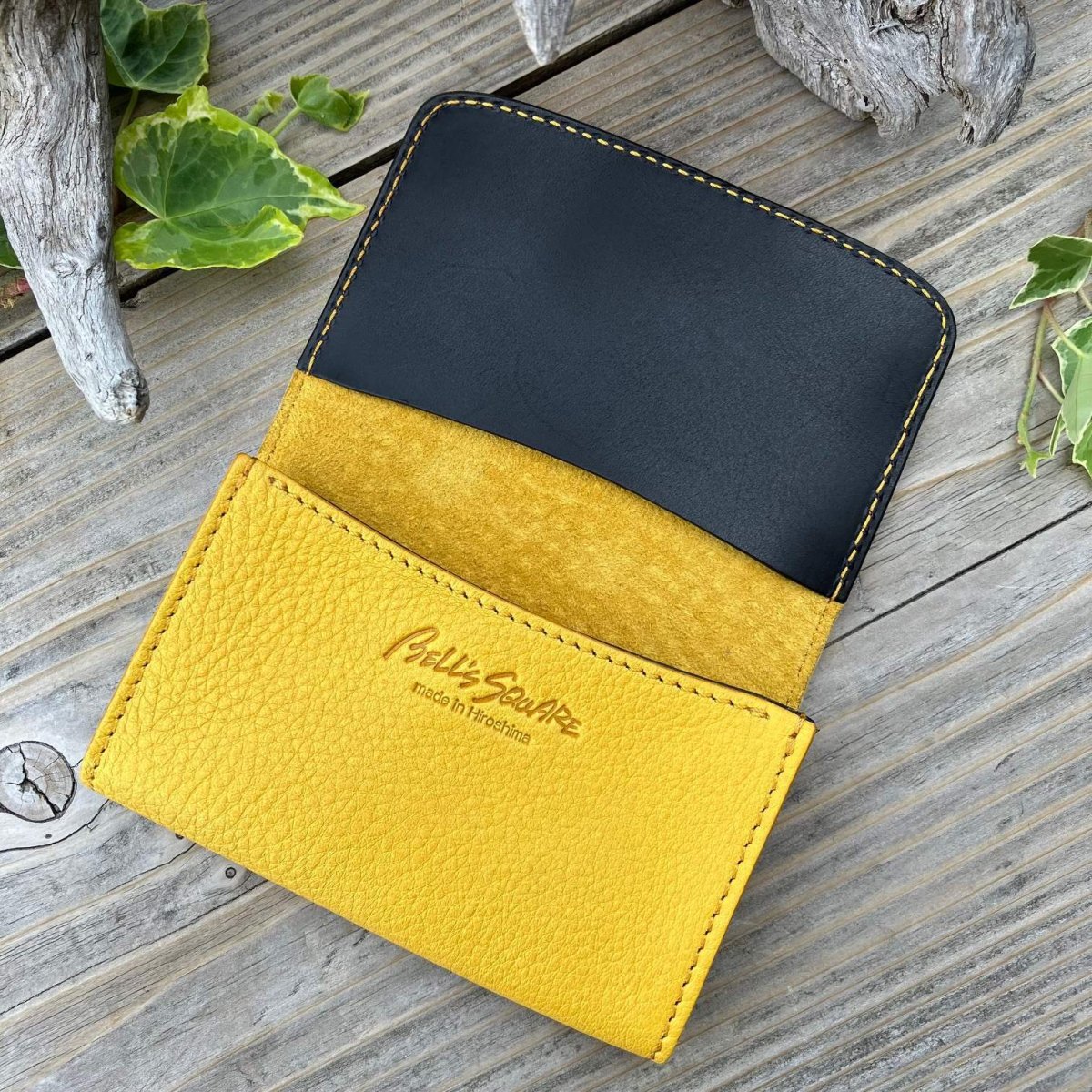 画像7: 【広島ジビエレザー】天然鹿革☆落ちない名刺入れ！柔らかく馴染む大人のための職人仕上げのサステナブル名刺入れ (7)