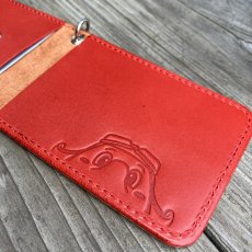 画像5: 【千葉ジェッツ公式ライセンスグッズ】千葉県産ジビエレザー「キョン革」 IDカード＆パスケース (5)