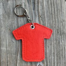 画像3: 【千葉ジェッツ公式ライセンスグッズ】千葉県産ジビエレザー「キョン革」Tシャツキーホルダー (3)