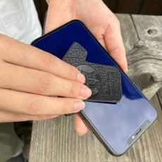 画像3: 【阪神タイガース球団承認】兵庫ジビエレザー 鹿革スマホクリーナー（ユニフォーム型） (3)