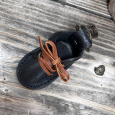 画像3: 【ヒグマ革】ミニスニーカーキーホルダー 本革 ハンドメイド レアチャーム 現品限り (3)