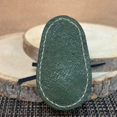 画像5: 　【猛獣のスニーカー】ミニスニーカーチャーム　ダークブラウン×ダークグリーン系　No.8 (5)