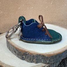 画像3: 　【猛獣のスニーカー】ミニスニーカーチャーム　グリーン×ブルー系　No.13 (3)
