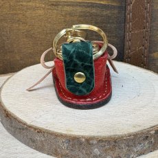 画像4: 4月10日20時より販売開始　【猛獣のスニーカー】ミニスニーカーチャーム　RED＆インディゴ系　No.6 (4)